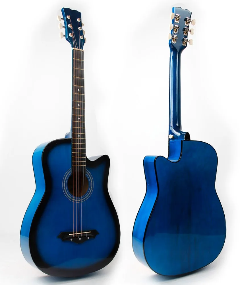 
38 inch linden wood guitar cheapest practice guitar 