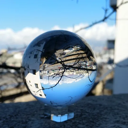  80 мм k9 lensball с подставкой для фотографии хрустальный