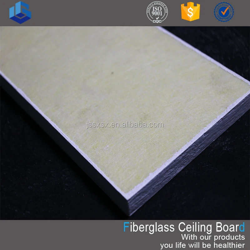 High Quality Competitive Price Fiber glass ceiling tiles