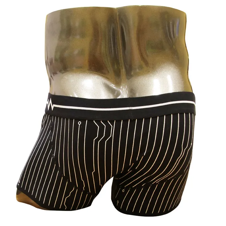 Custom 95%cotton 5%spandex sexy boxer briefs mens underwear
