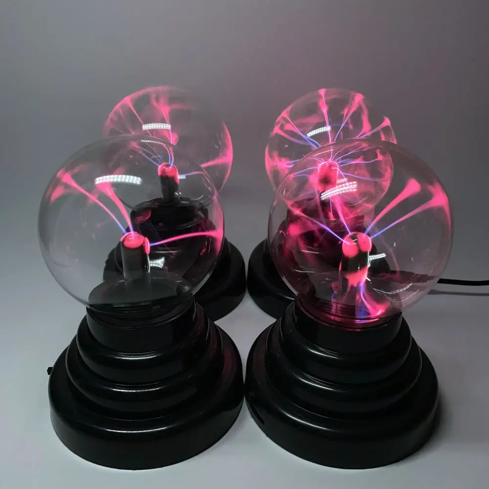 
Amazing magic 3inches sphere USB cable power ion glowing plasma ball light 