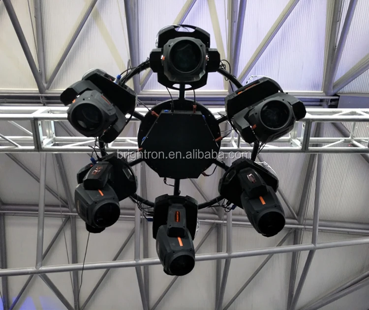 Авто вращаясь завод 1 канал мини вращающегося круга бандажа для сценического света