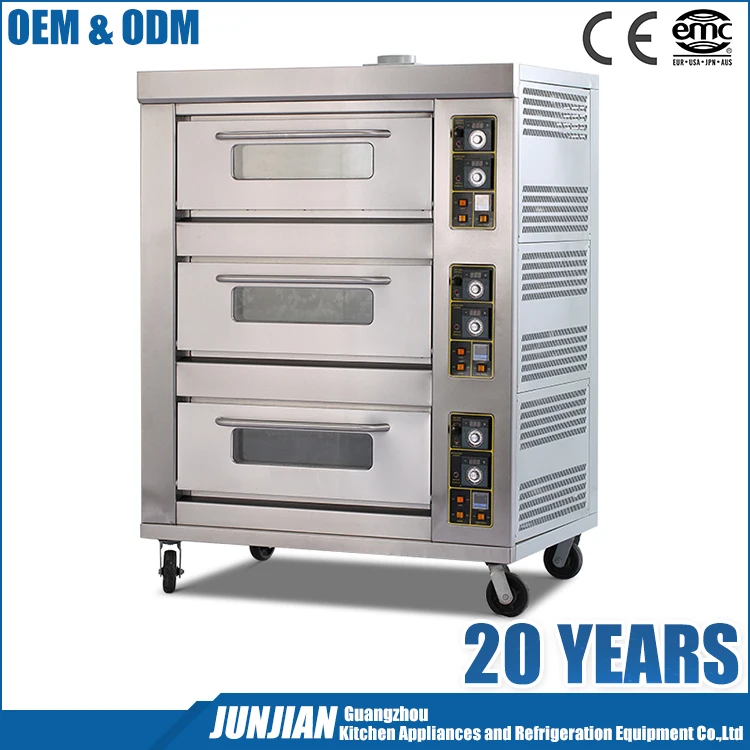 
Restaurant Equipment Kitchen Food Processor Fast Food Machines Bread Baking Ovens Gas Pizza Oven 