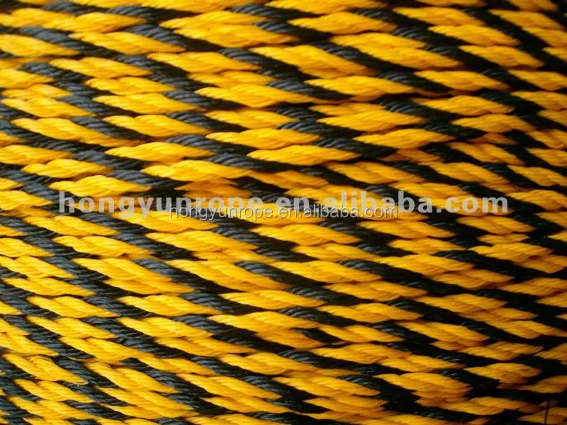 3 Strands Tiger Rope PE Rope PP Rope