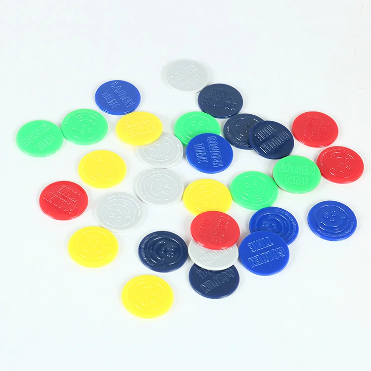 Modern design promotional cheap custom stamping game token coin