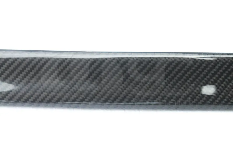 Trade Assurance Carbon Fiber Gurney Flap Fit For 2008-2017 Lancer Evolution EVO 10 X VTX Style Rear Spoiler Wing