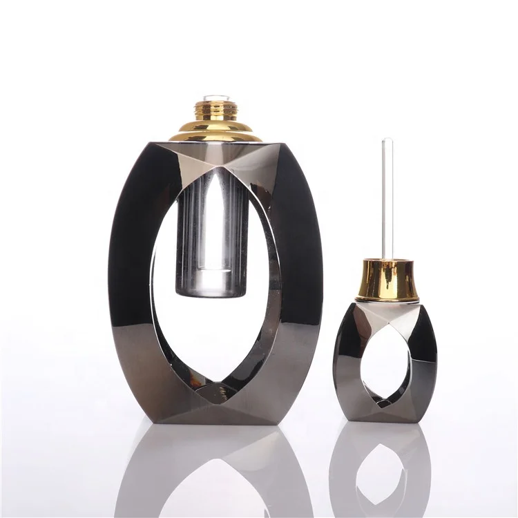 
BOYE Custom Luxury Natural Essential Oil Black Crystal Perfume Bottles 