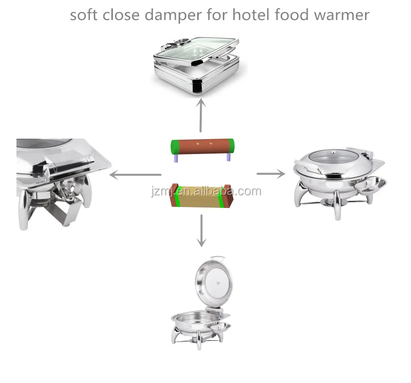 
Chafing dishes hydraulic rotary dampers soft close damper 