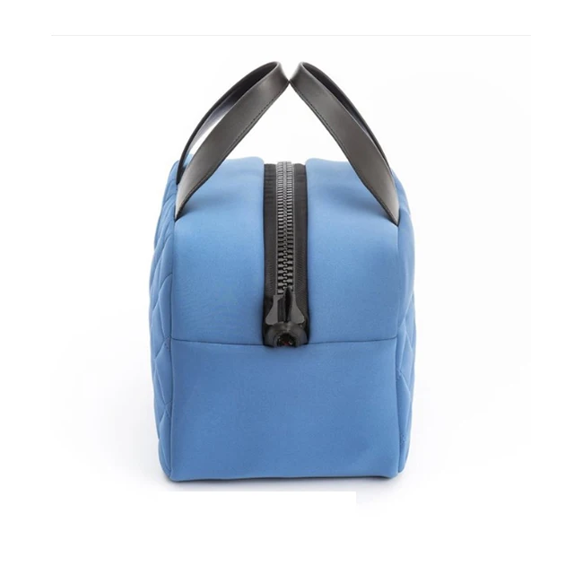 New Design Fashion Trendy Fashion Neoprene Marks Panel New Style Cosmetic Handbag Bag