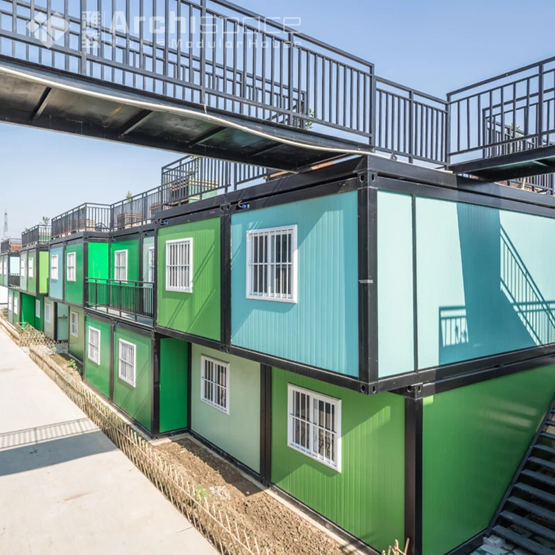 
CYMB high-quality steel movable houses with model building 