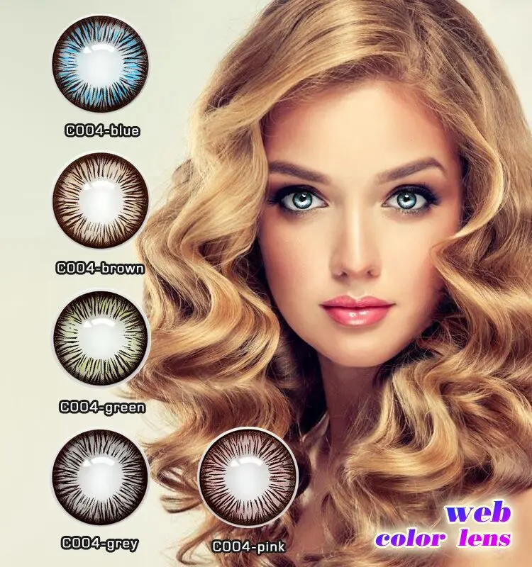 yearly colored contact lenses Cheap eye korea different styles contacts dark eyes