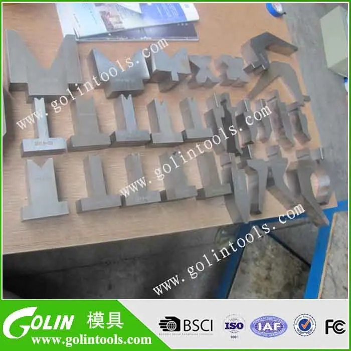 Single vee T type of LFK CNC high quality press brake tooling and dies components