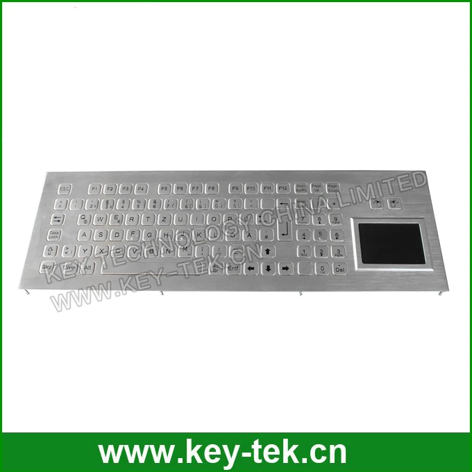 Короткий ход промышленных металлов купол клавиатура с тачпадом цифровая клавиатура