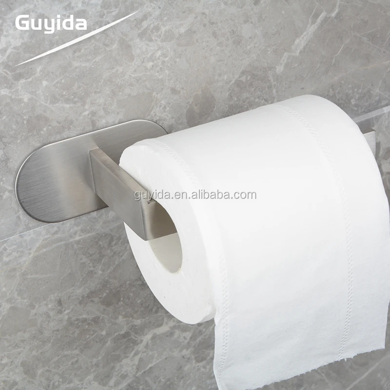 
novelty marble magnetic wall mounted kitchen paper towel holder cling 