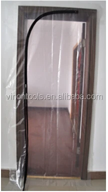 
Zip Door, Plastic door protector, Dust protection Door 
