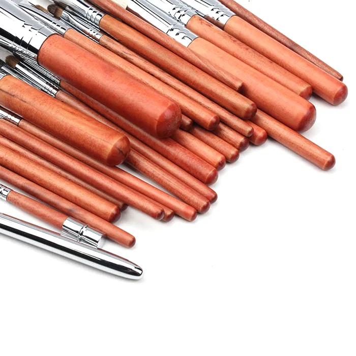 Professional 24pcs makeup brushes set for ladies