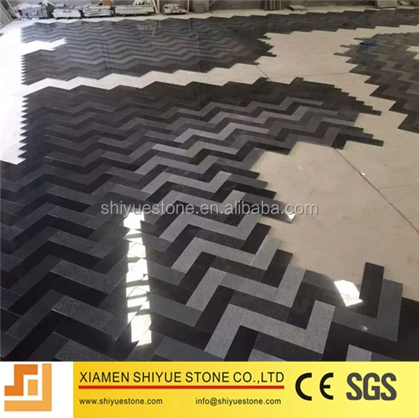 
Black and Grey Granite Paving Stone 