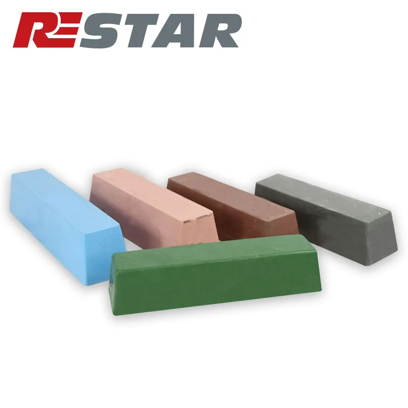 
Green Color Extra Fine Buffing Compound For Light Luster Polish 