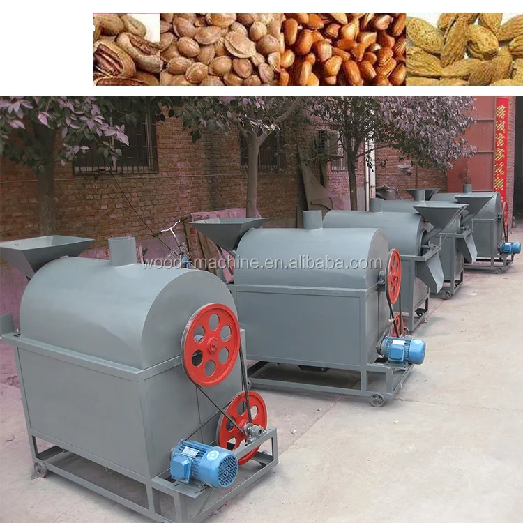 
Trade assurance wheat flour roasting machine pumpkin seeds roaster grain roasting machine 
