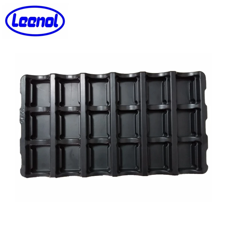 LN-3666 ESD Black Blister Tray Packing for PCB