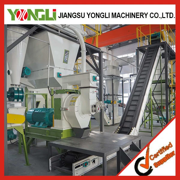 Advanced Technology Rubber Wood Pellet Mill Biomass Pelletizer