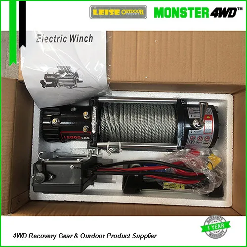 Monster4WD Heavy Duty 13000LBS Trailer Electric Winches with Synthetic Rope