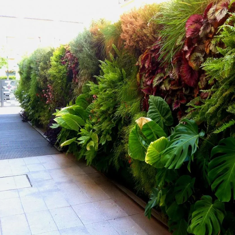 Eco friendly vertical tower garden hydroponic green wall planter