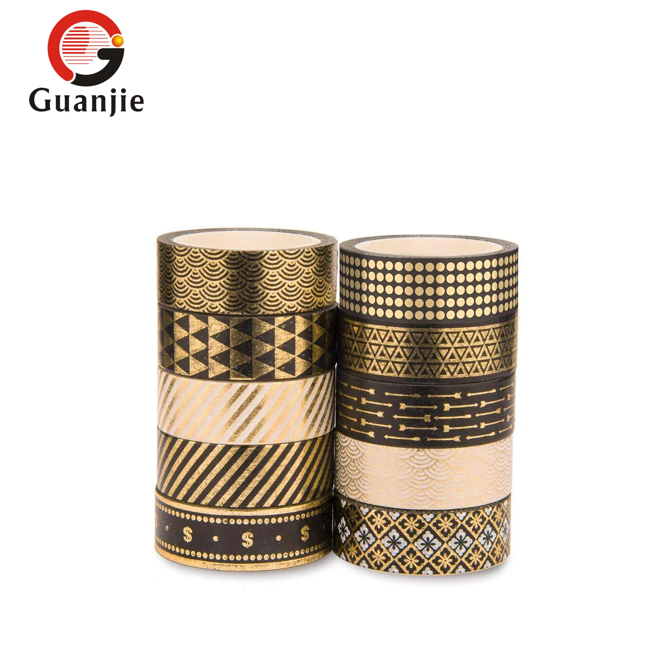 Japanese Stationery Gold Foil tape and Silver Foil Tape Manufacturers Wholesale Washi Tape