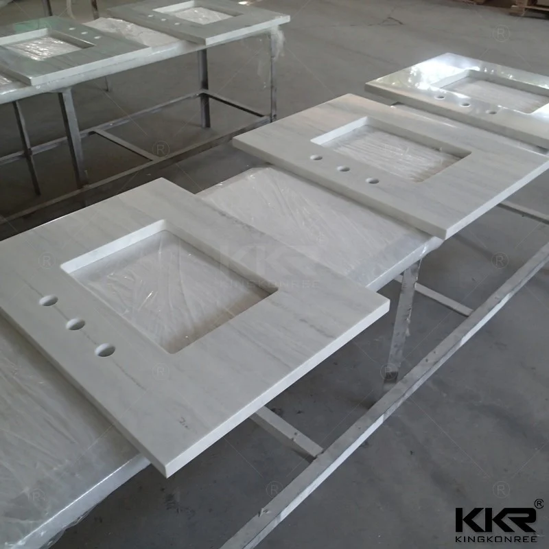 
kitchen countertop crystal white quartz / KKR white sparkle quartz stone countertop 