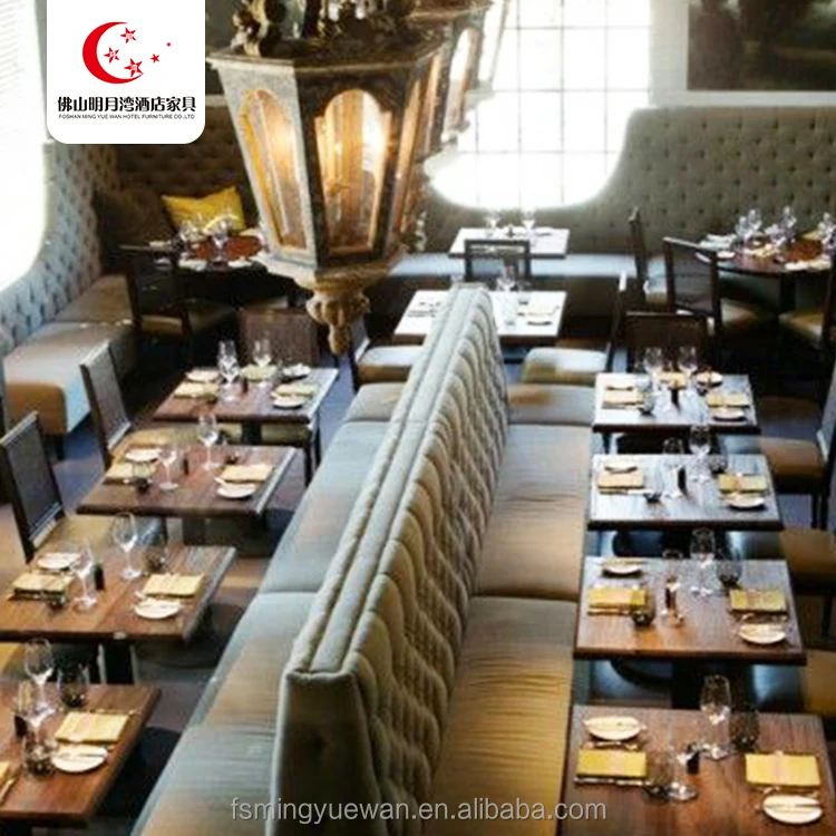 Современная простая деревянная Обеденная Мебель для отелей и ресторанов