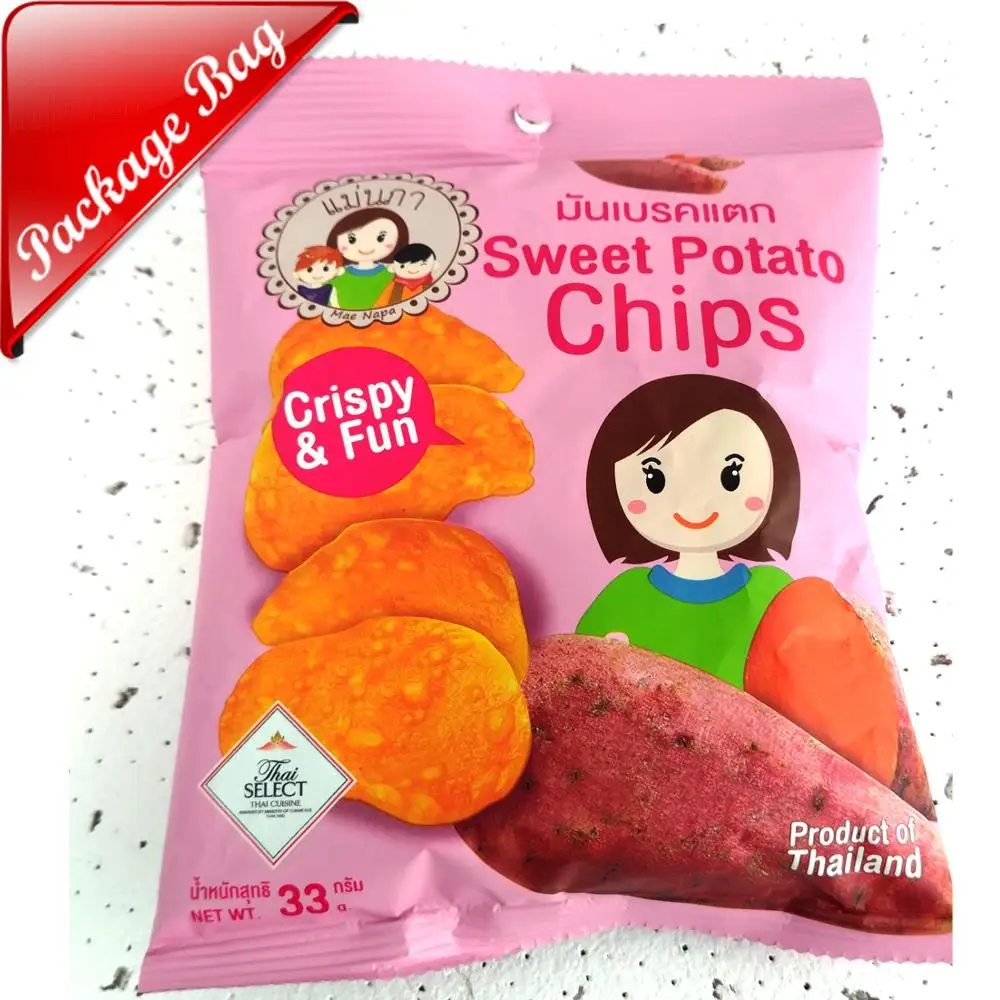 Biodegradable laminating sealing pouch sachet nylon food packaging plastic roll film for potato chips