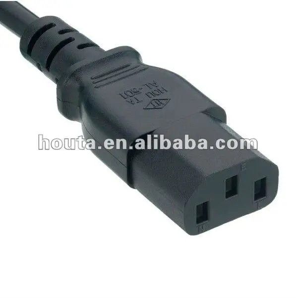 
C13 AC Power Cord Extension Socket with Plug 