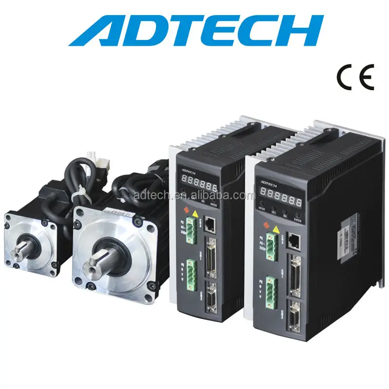 QS7 series AC Servo 2500lines INC Motor Drive range 1.5kw to 3.7kw Servo system kit