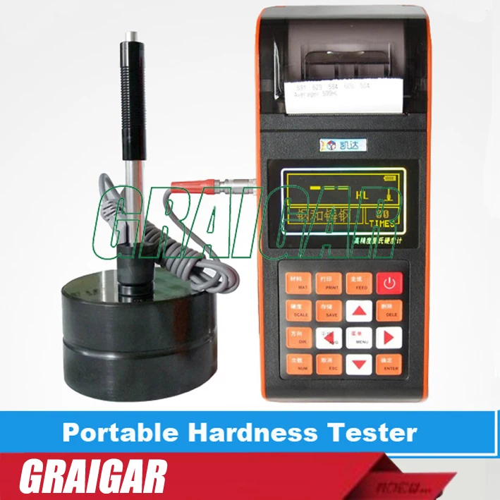 Kh520 цифровой лееб твердости портативный металл твердости калибр