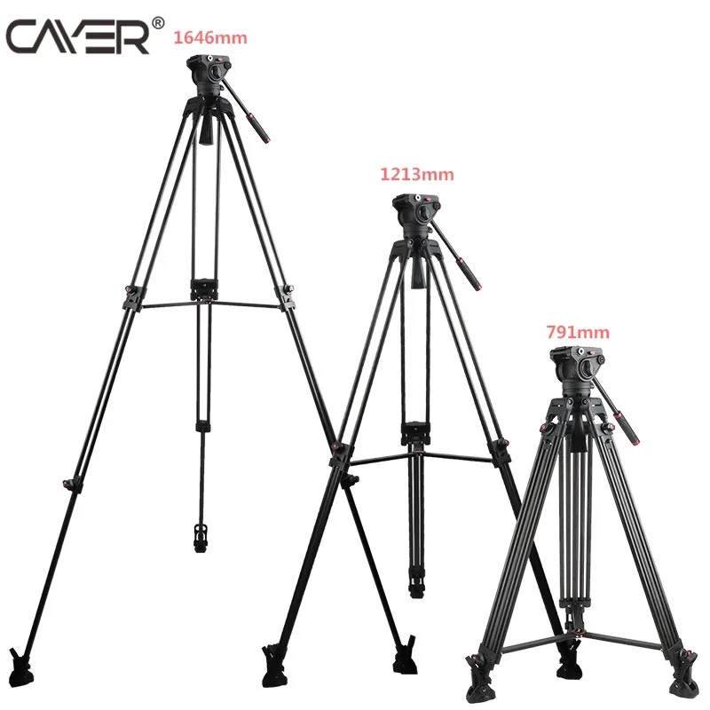 Cayer BV30H Professional Camera Tripod Brand Universal Tripod Video Camera Professional Video Heavy Duty Tripod Kit