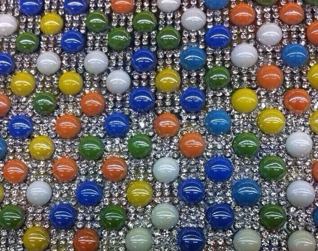 Shininglife Brand multicolor jewelry self adhesive sticker gemstone beads