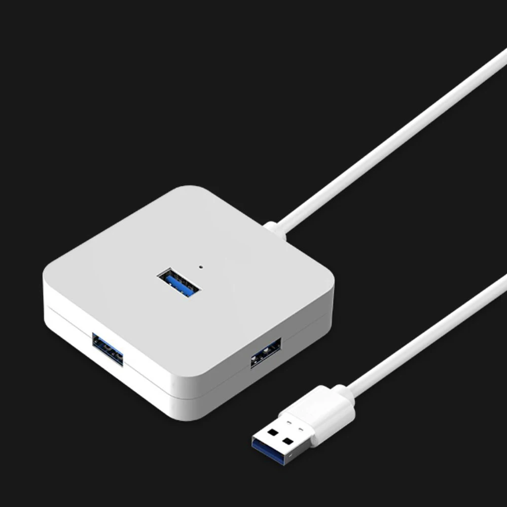 USB 2 0/3 0 концентратор 4 порта для передачи данных хаб Портативный супер скорость 25 м кабель-удлинитель Hub