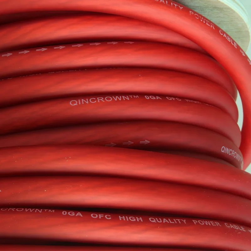 2/0  0 2 4 6 8 10 50mm 35mm 20mm 16mm Gauge/awg Amp Power + Ground Cable/wire For Car Audio