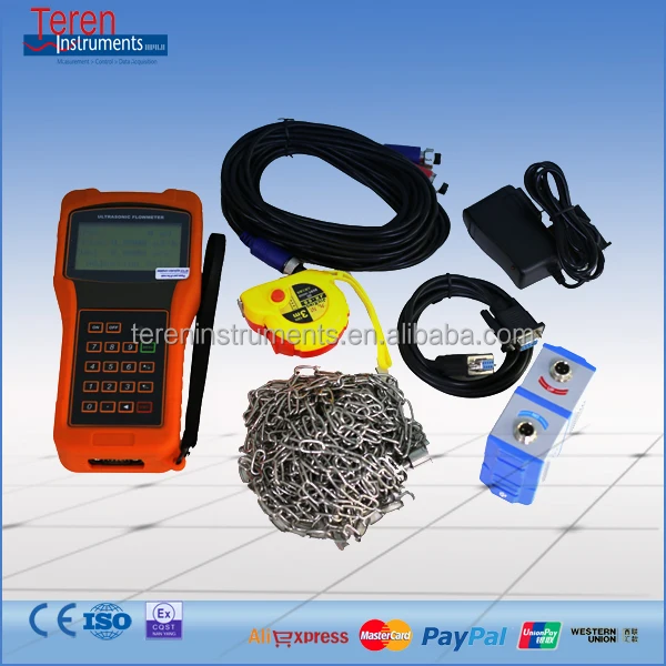 Standard clamp for ultrasonic flow meter type sensors