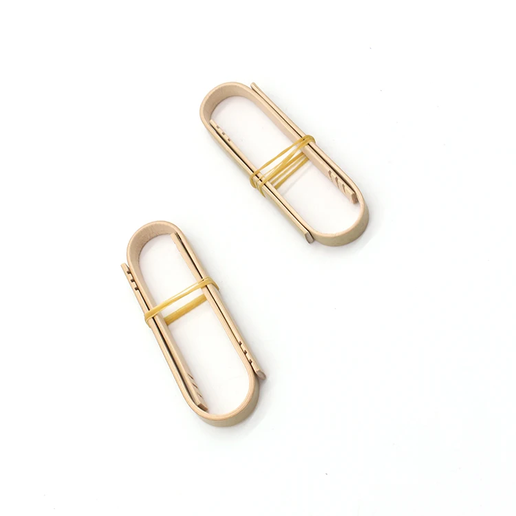 U Shape 100% Natural Bamboo Food Picking Clips Green Disposable Bamboo Tongs with Cheap Price