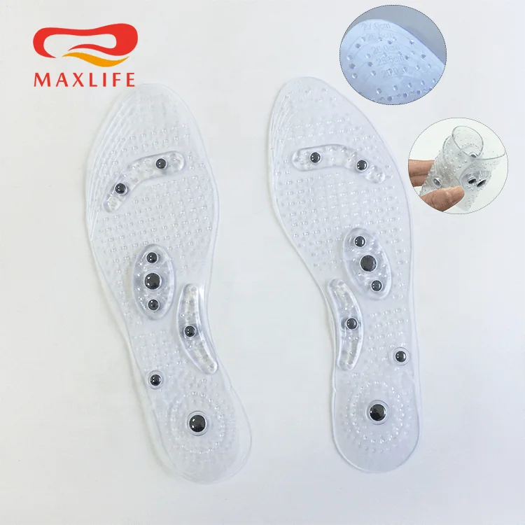 Acupressure Insole Magnetic Massage Shoe Insoles,Reflexology Pain Relief Shoe Insoles