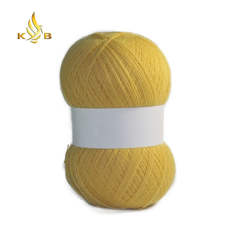
Wholesale 50% Wool 50% Acrylic Blended Woolen Yarn for Hand Knitting 