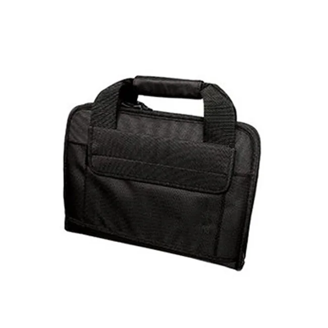 Роскошный однотонный Чехол-портфель с пистолетом и двойной подкладкой