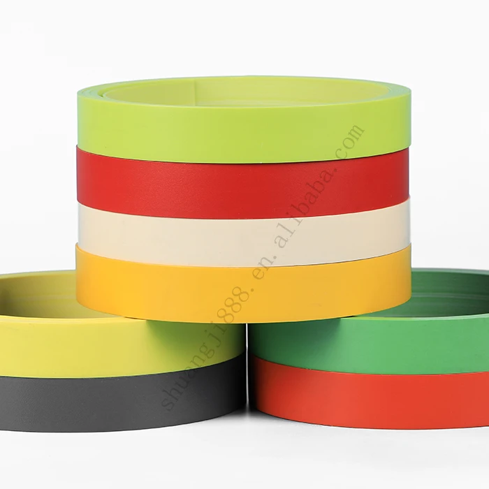 Hot selling kitchen cabinet pvc edging strips furniture pvc edge banding for Furniture Accessories