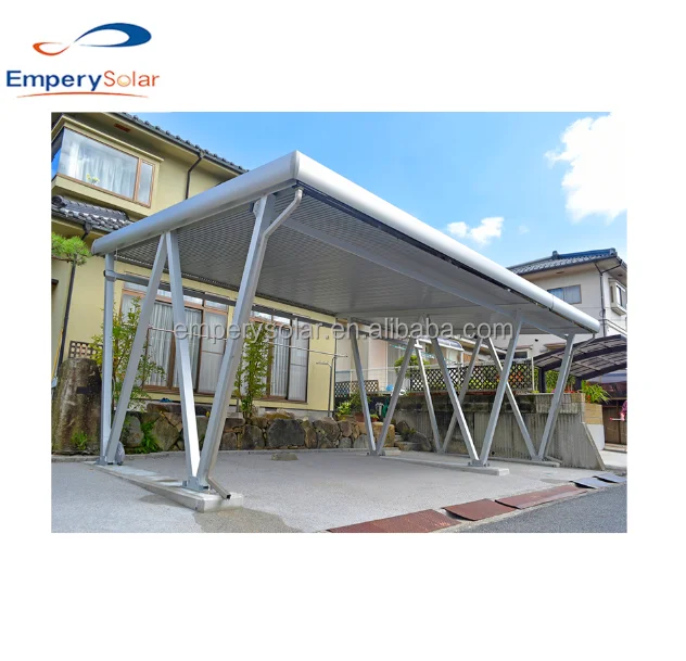 1.4KN/M2 Cheap Aluminum Solar Panel Frame For Solar Carport Structure