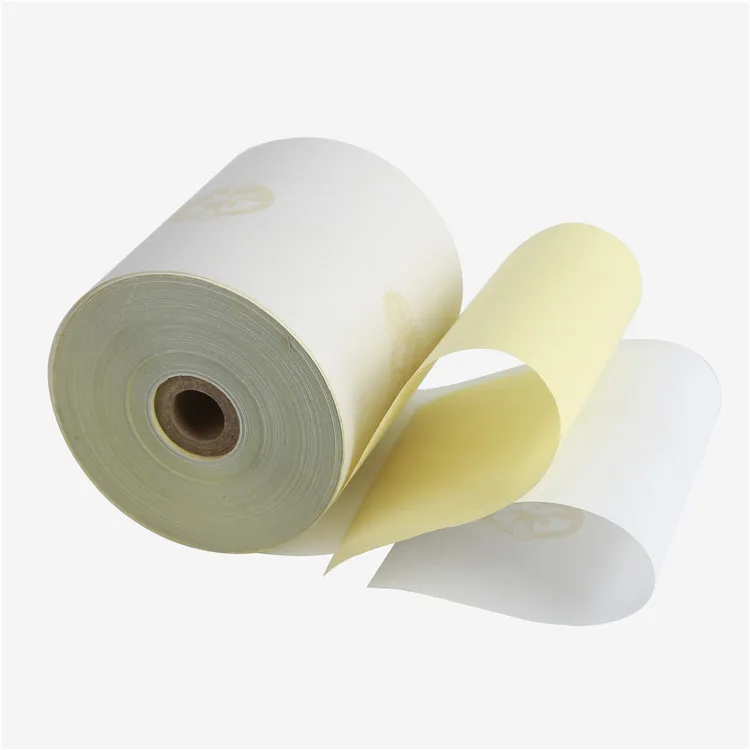 New design 3 ply paper ncr pos high quality telex paper rolls