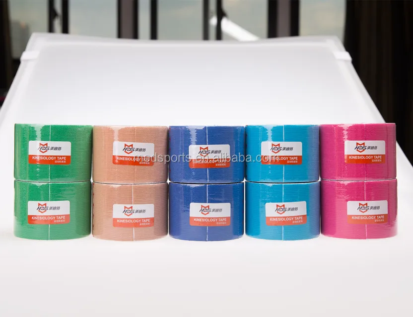 
2018 wholesale multicolor K sports kinesiology tape Waterproof Tape muscle sports tape 