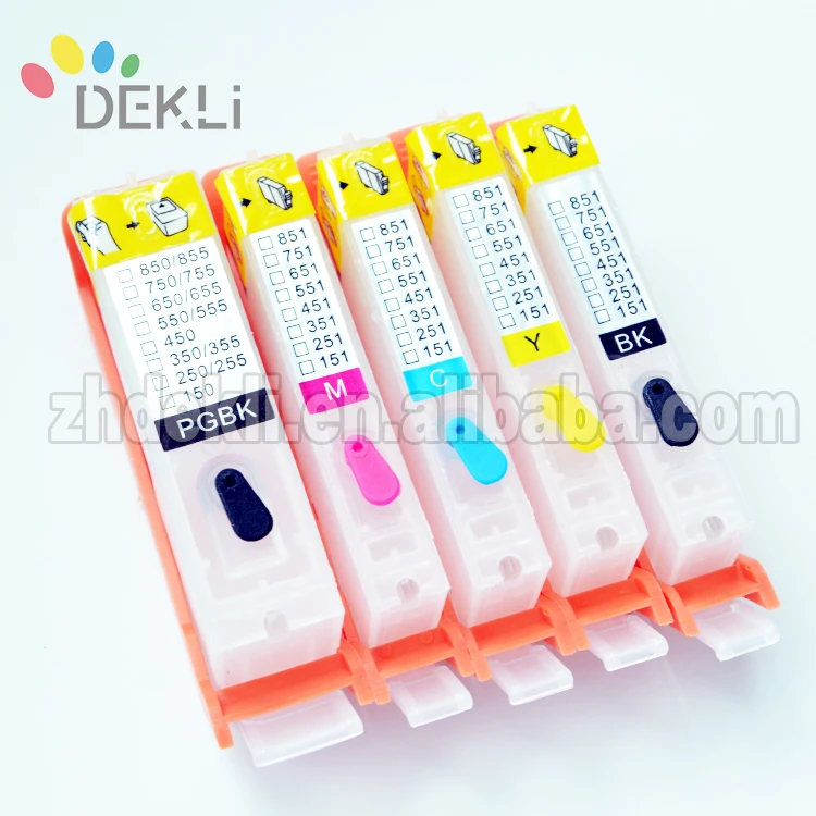 PGI-750 CLI-751 Refillable ink cartridge for Canon IP7270 MG6370 MG5470 CISS kit Cartridge with ARC chip