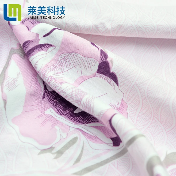 Wholesale Home Textile 100% Polyester Flower  Print Washable Cotton Fabric For Bed Sheet In Roll