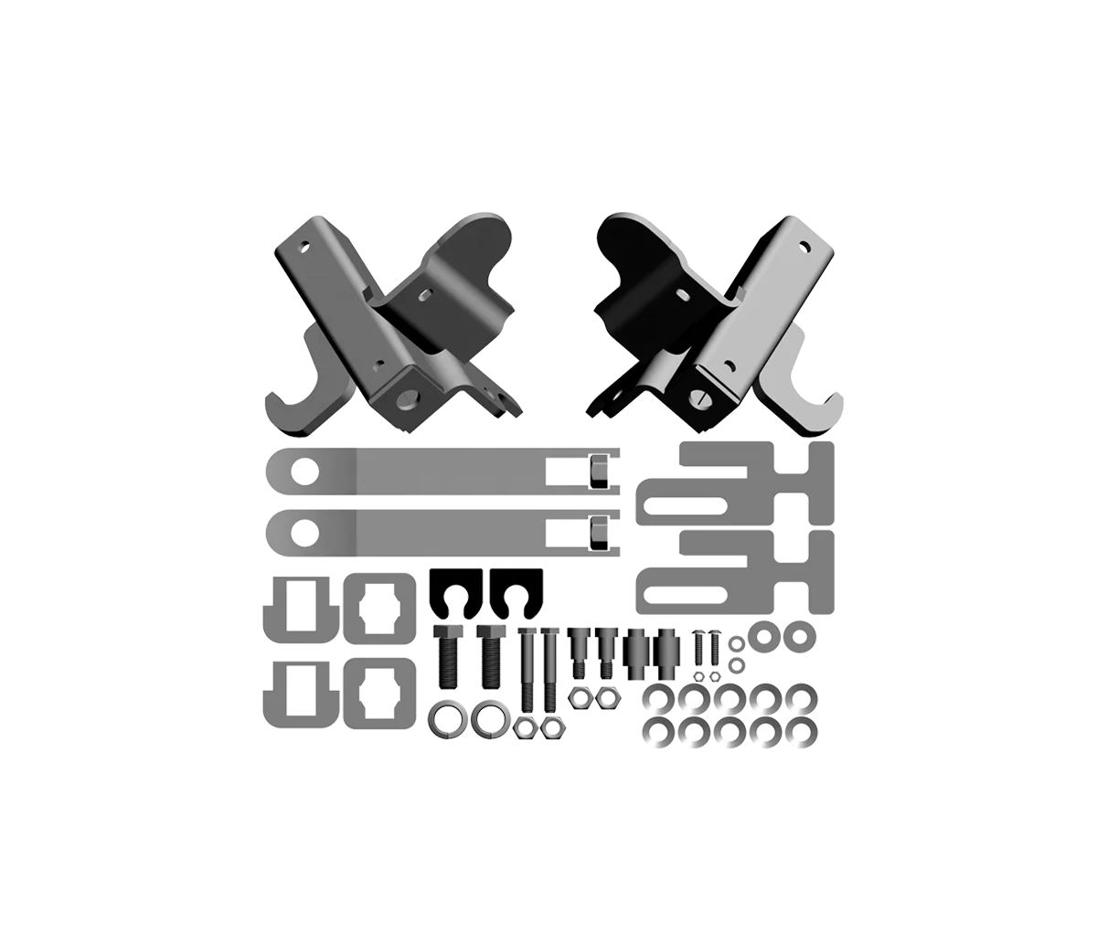 Крепежный кронштейн оленя для грузовика Kenworth T680 / T700